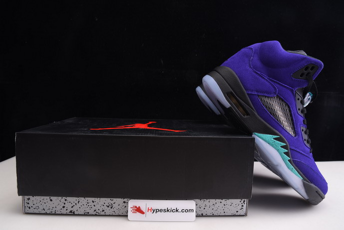 air jordan 5 retro "alternate grape" 136027-500