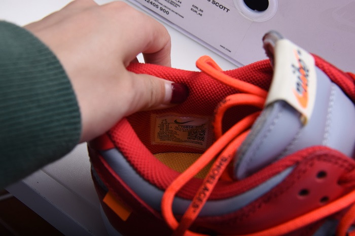 of nike dunk low leather university red ct0856-600