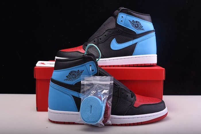 air jordan 1 unc to chicago cd0461-046