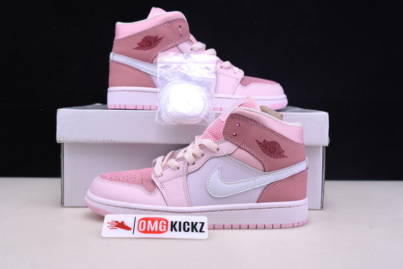 air jordan 1 mid air “digital pink” cw5379-600