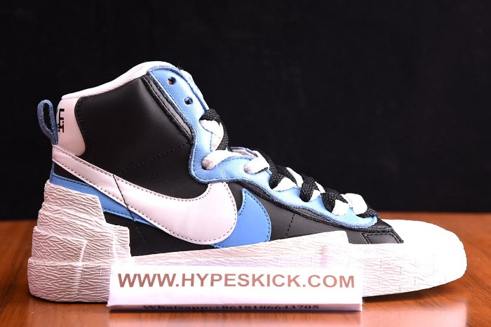 nike sacai xxblazer mid ''black blue'' bv0072-001